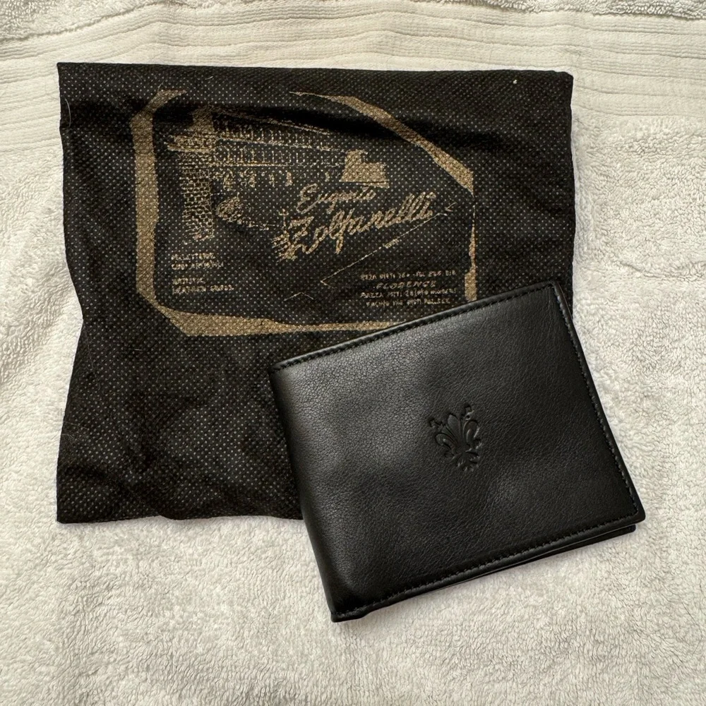 Zolfanelli Italian leather wallet, from Florence, Italy